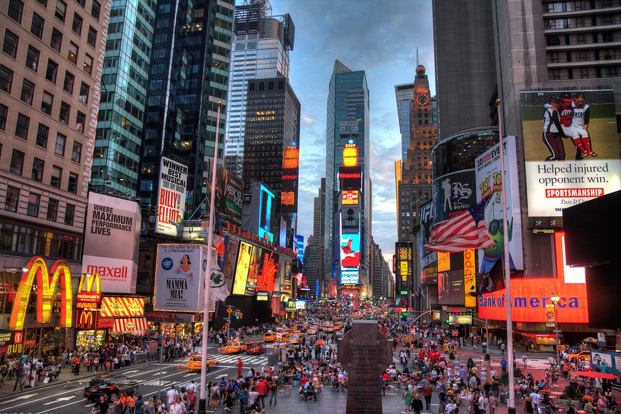 L'evolution du Out-of-Home vers le digital - Times Square comme reference mondiale